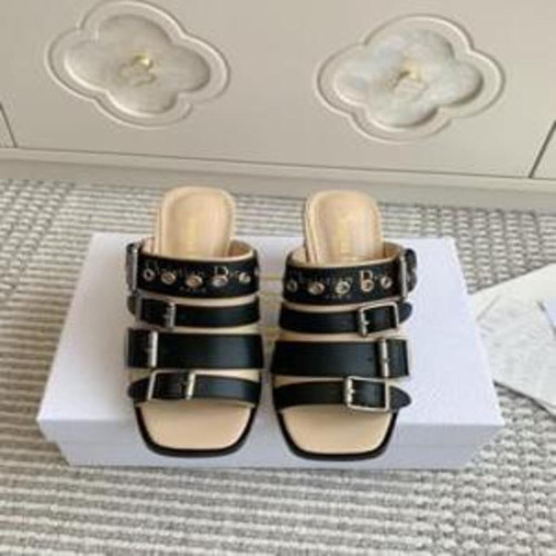 여성용 토오픈 뮬