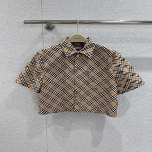 여성용 반소매 셔츠