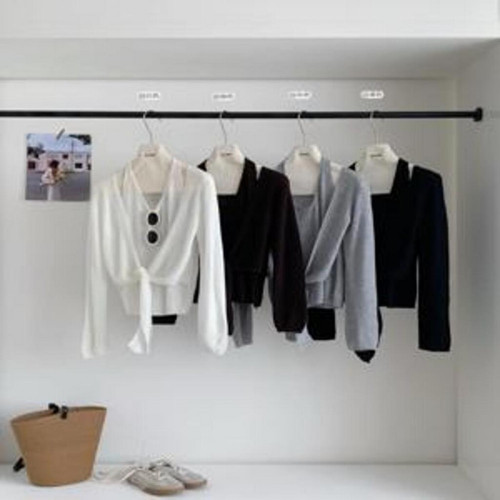 여성용 긴소매 가디건