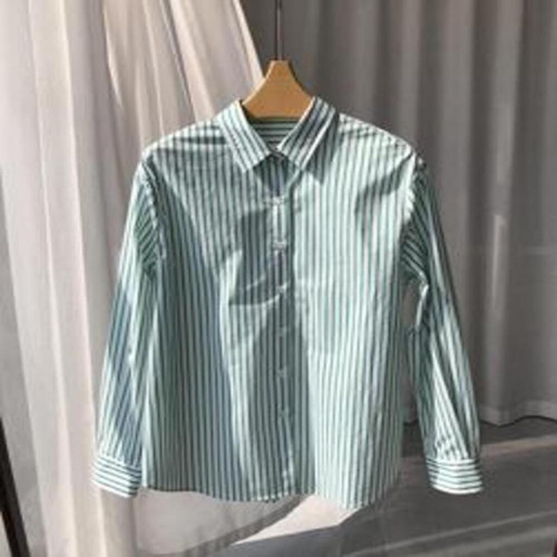 여성용 긴소매 셔츠