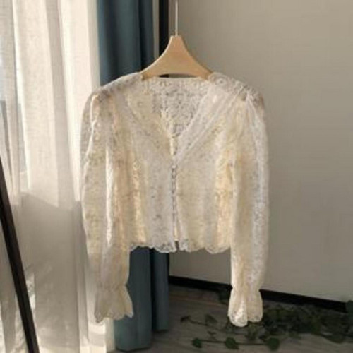 여성용 긴소매 가디건