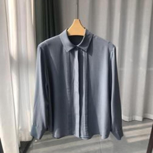 여성용 긴소매 블라우스