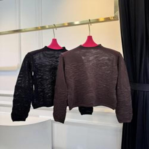 여성용 긴소매 니트