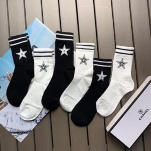 여성용 중목 양말 세트