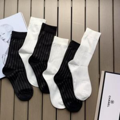 여성용 중목 양말 세트