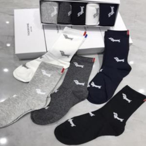 남녀공용 중목 양말 세트
