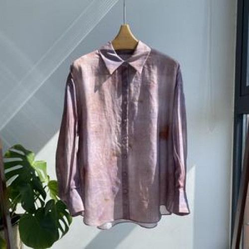 여성용 긴소매 셔츠