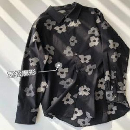 여성용 긴소매 셔츠