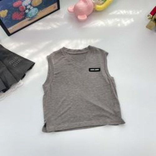 아동용 민소매 티셔츠