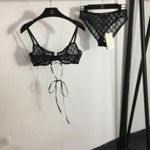 여성용 브라탑 팬티 세트