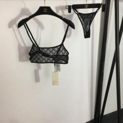 여성용 브라탑 팬티 세트