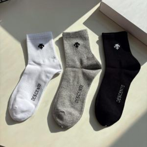 남녀공용 중목 양말 세트